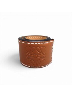 Loewe Slap Bracelet Anagram Tan Brown